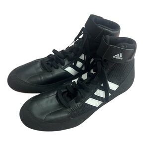 Adidas HVC Wrestling Black White Shoes Men's Size 8.5